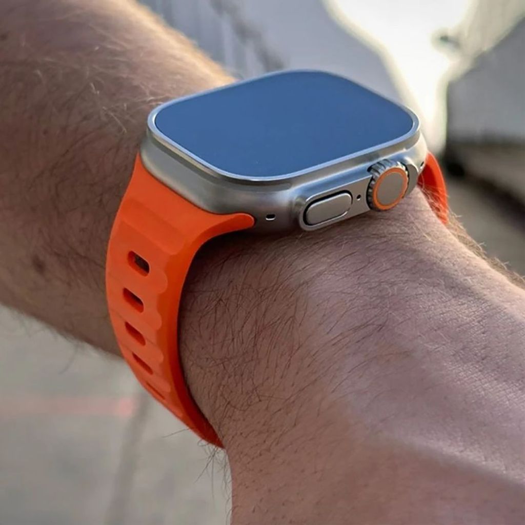 Tech-Protect IconBand Line Klokkereim til Apple Watch 42/44/45/49 mm - Oransje