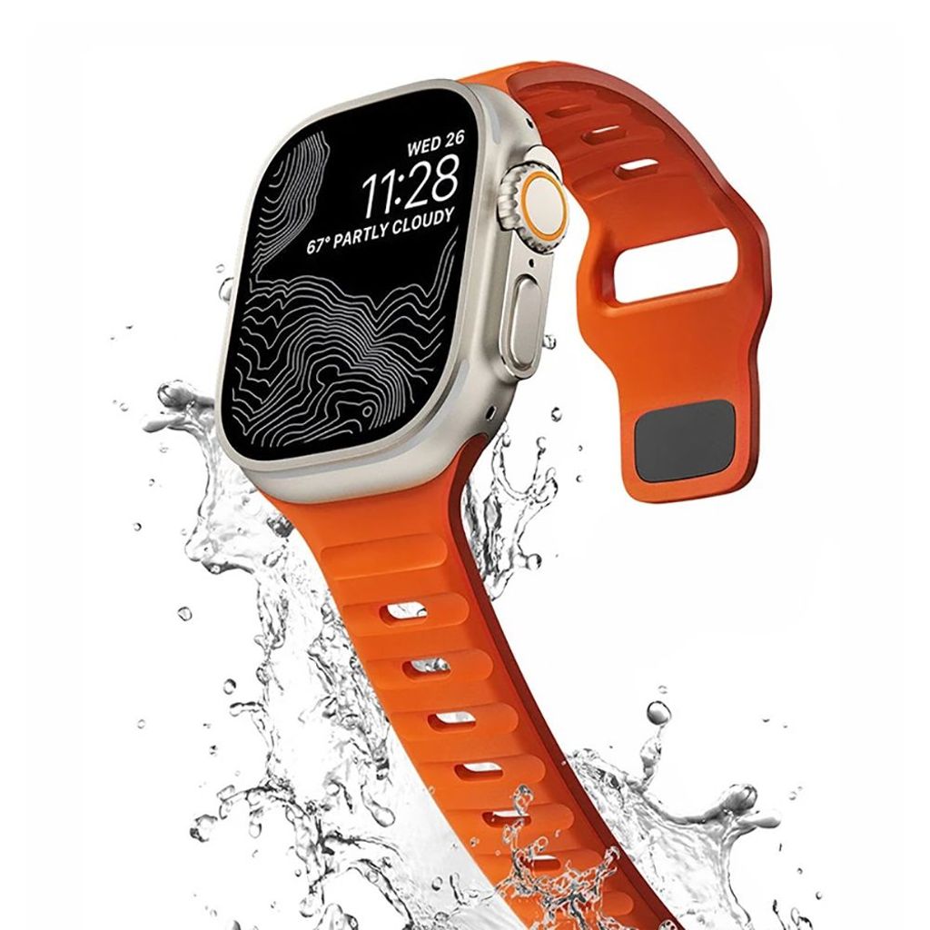 Tech-Protect IconBand Line Klokkereim til Apple Watch 42/44/45/49 mm - Lime