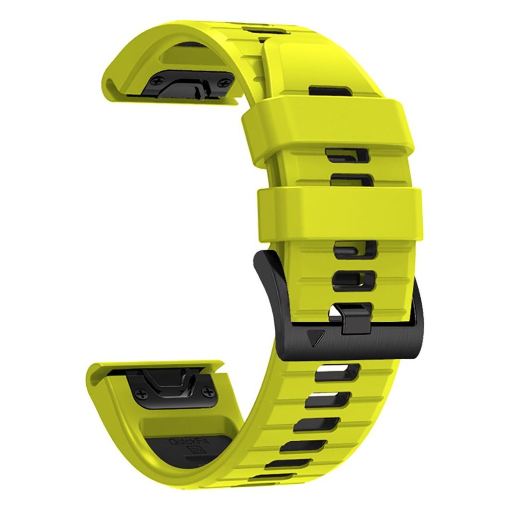 Tech-Protect IconBand Pro Urrem til Garmin Fenix 6X/7X etc - Lime/Sort