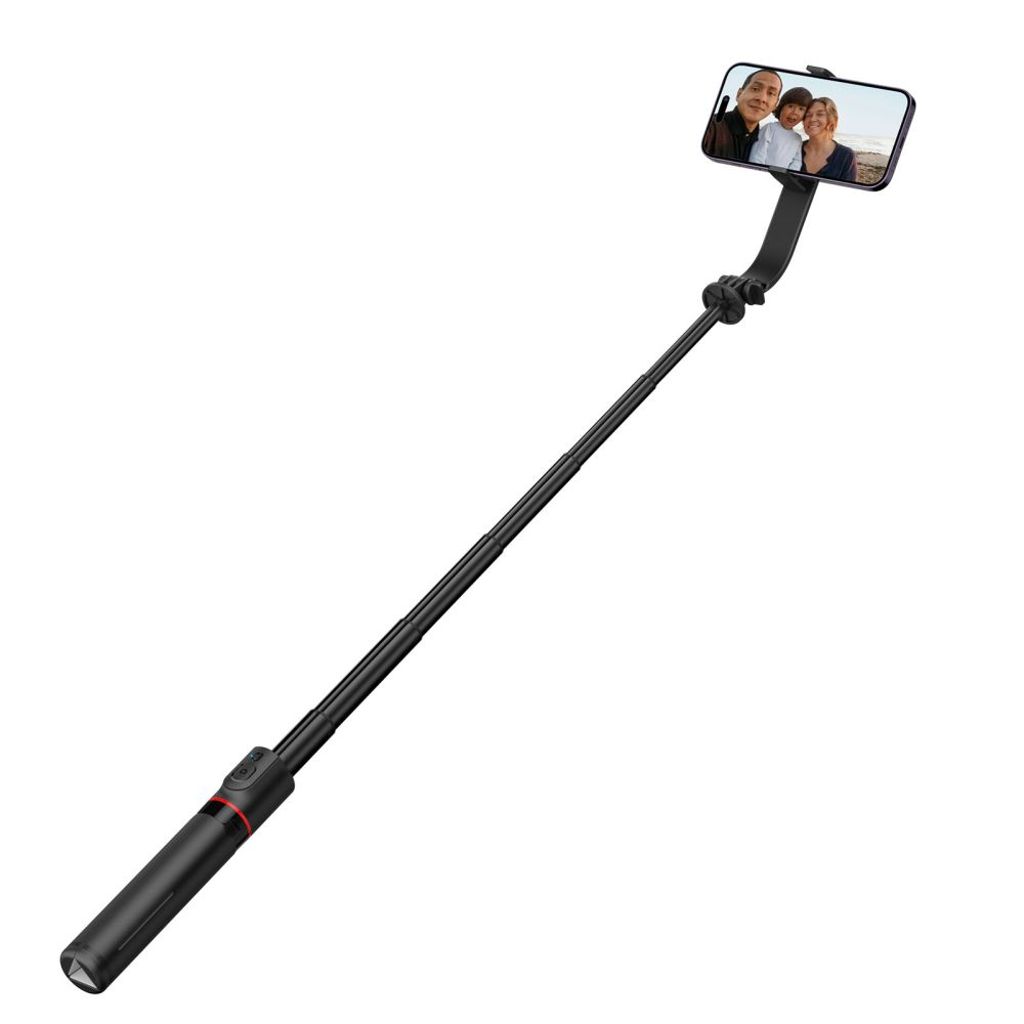 Tech-Protect L04S Bluetooth Selfie Stick with Tripod – Black