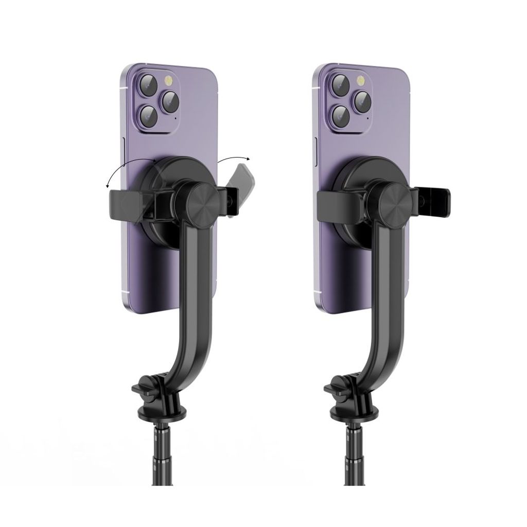 Tech-Protect L04S Bluetooth Selfie Stick with Tripod – Black