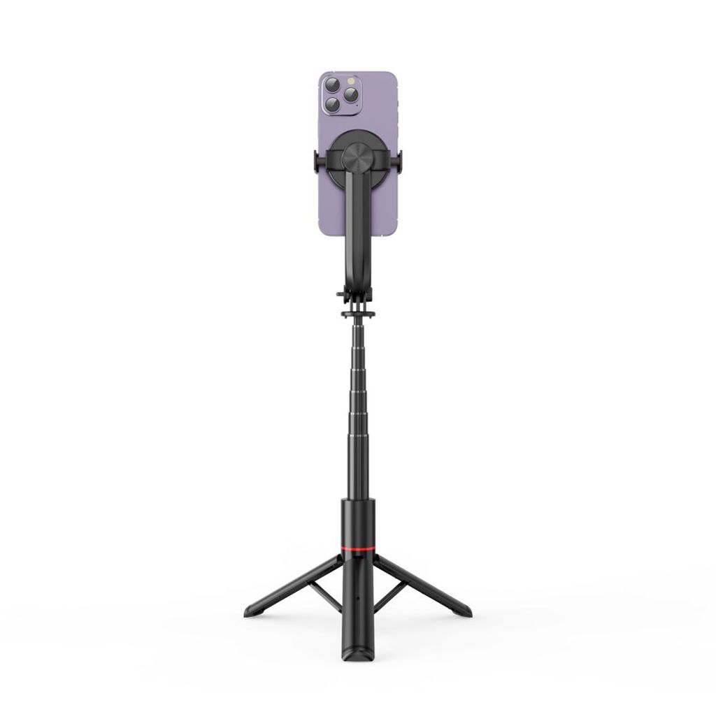 Tech-Protect L04S Bluetooth Selfie Stick with Tripod – Black