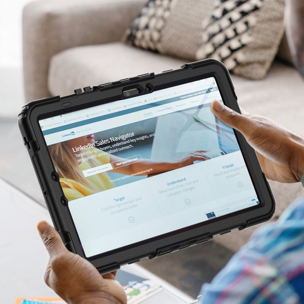 Tech-Protect Solid360 Skal till Samsung Galaxy Tab S9 FE - Svart