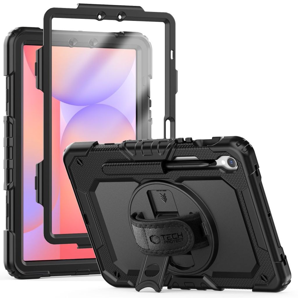 Tech-Protect Solid360 Skal till Samsung Galaxy Tab S9 FE - Svart