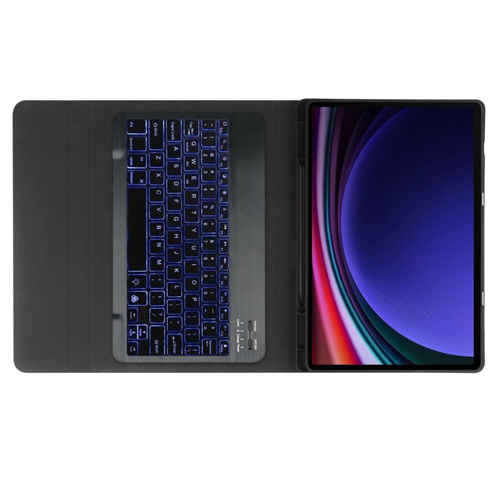 Tech-Protect SC Pen Tangentbord Fodral Samsung Galaxy Tab S9 FE Plus - Svart