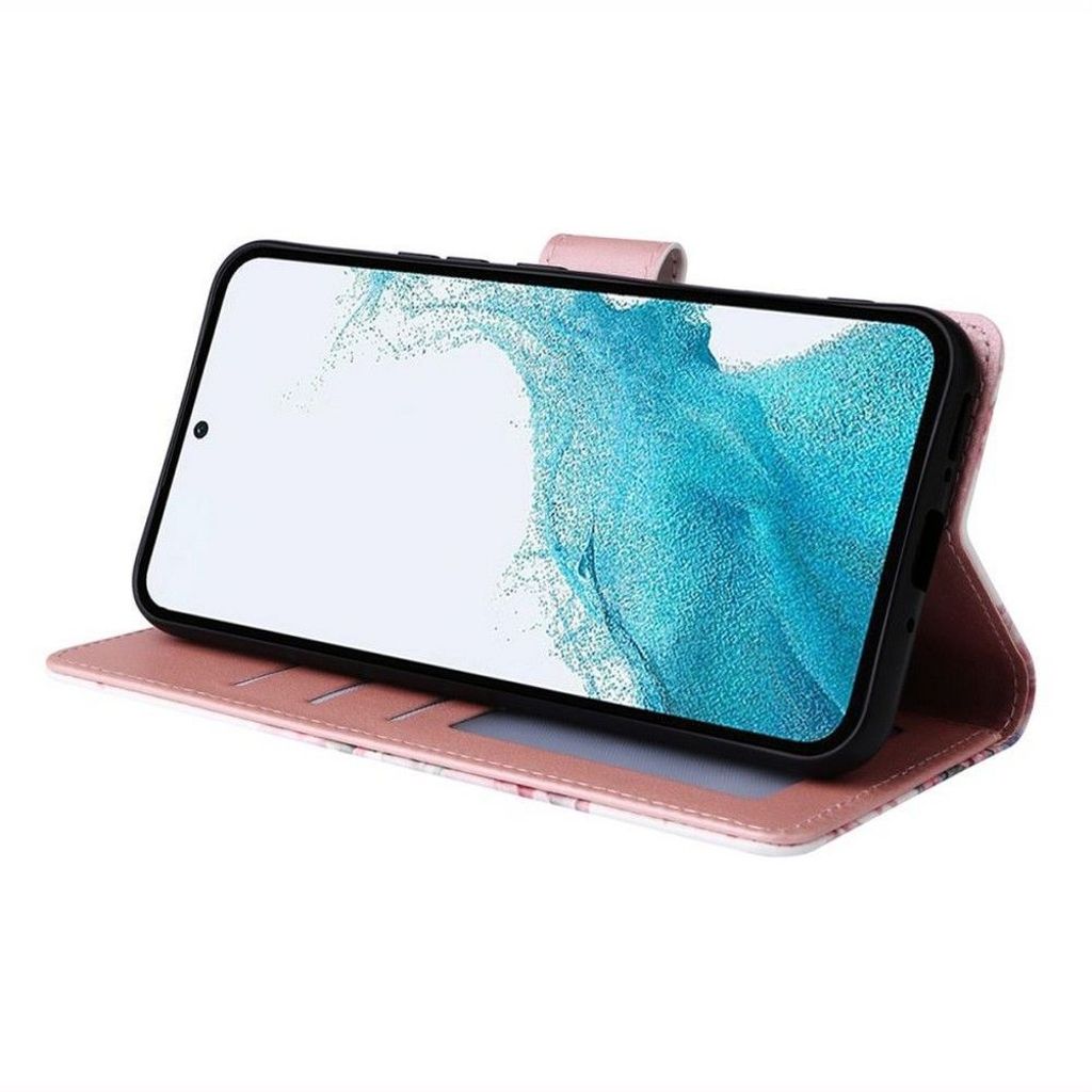 Tech-Protect Wallet Kotelo Samsung Galaxy A25 5G - Pink Marble