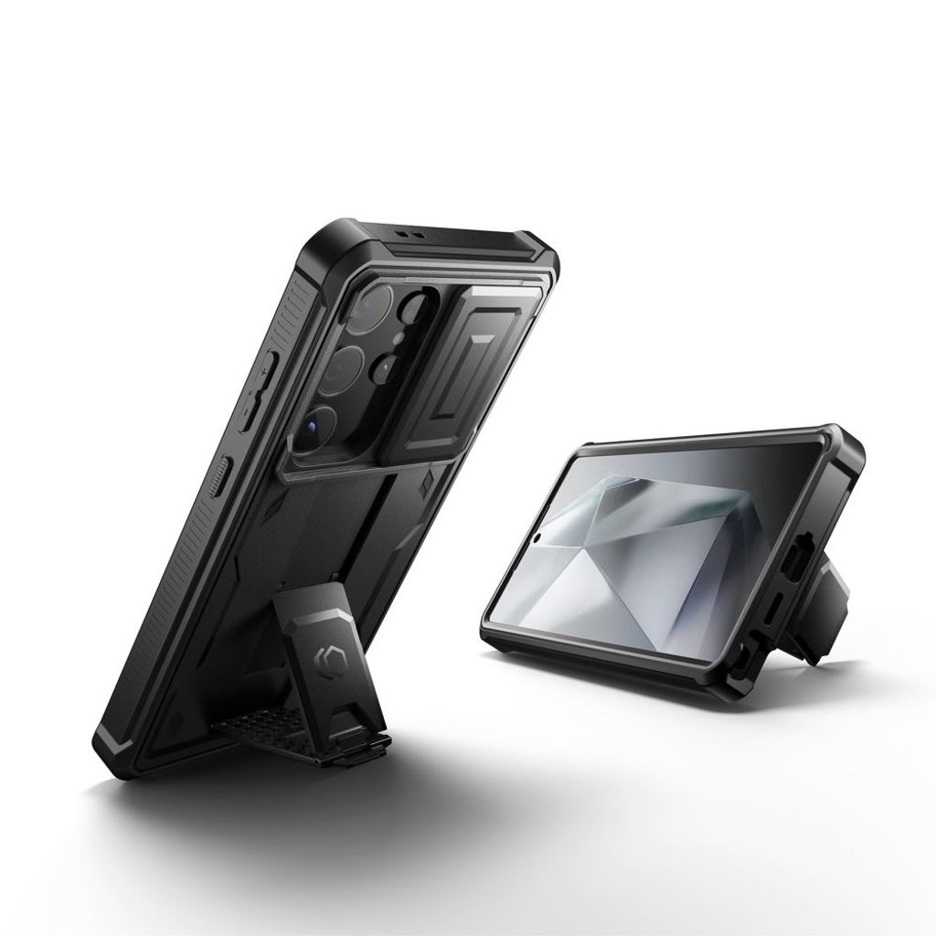 Tech-Protect Kevlar Cam+ Cover til Samsung Galaxy S24 Ultra - Sort