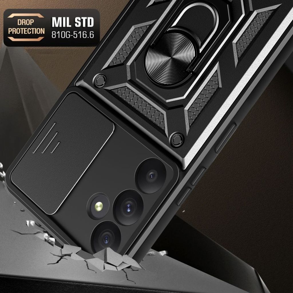 Tech-Protect CamShield Pro Skal till Samsung Galaxy A55 5G - Svart