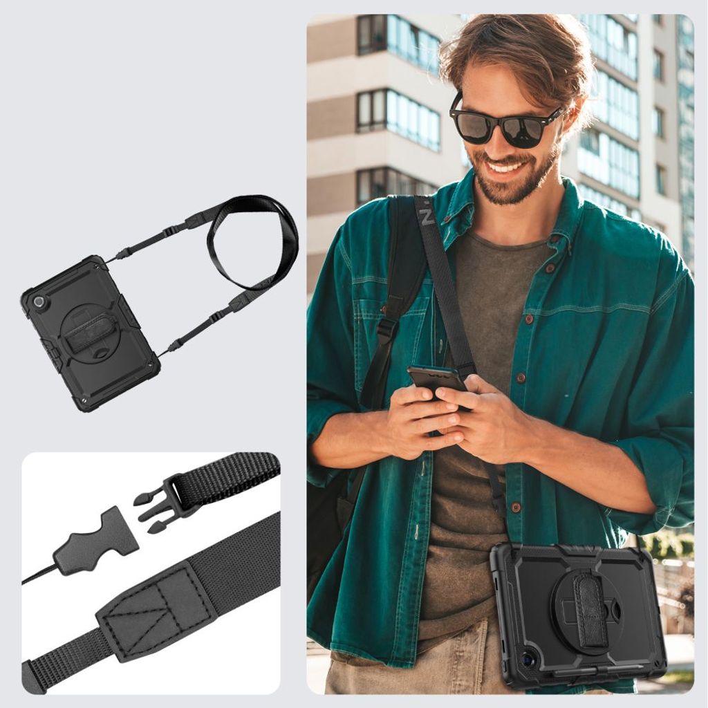 Tech-Protect Solid360 Skal till Lenovo Tab M11 11" - Svart