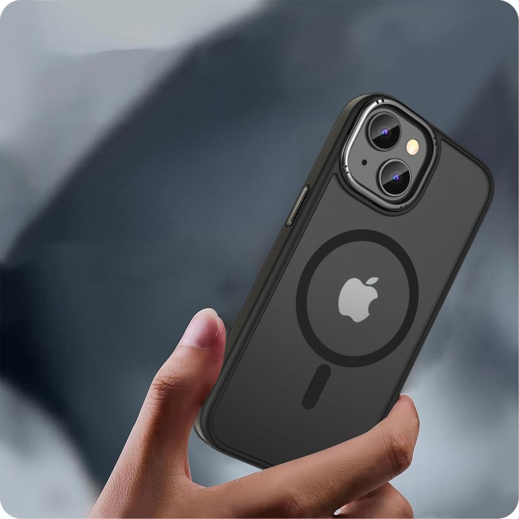 Tech-Protect MagMat 2 MagSafe Case for iPhone 15 - Matte Black