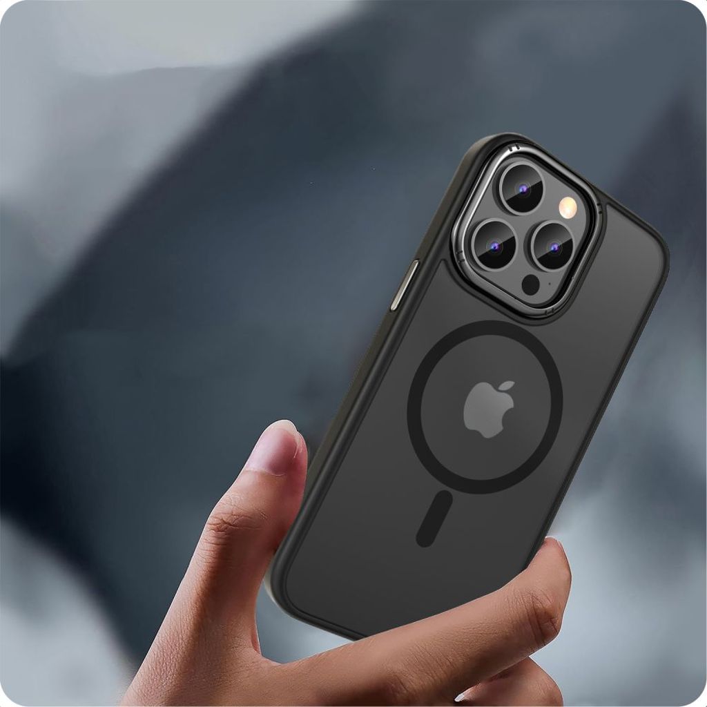 Tech-Protect MagMat 2 MagSafe Deksel til iPhone 15 Pro Max - Matte Black