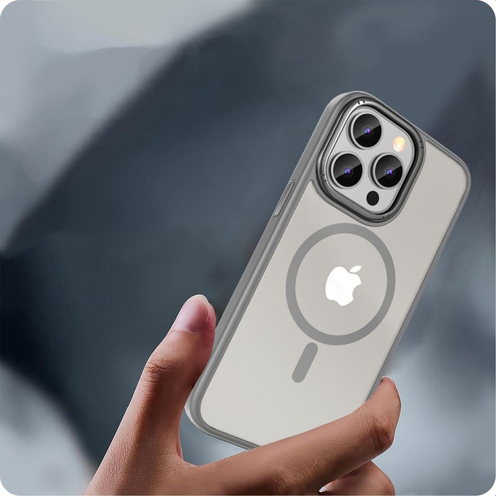 Tech-Protect MagMat 2 MagSafe Deksel til iPhone 15 Pro Max - Titanium Matte
