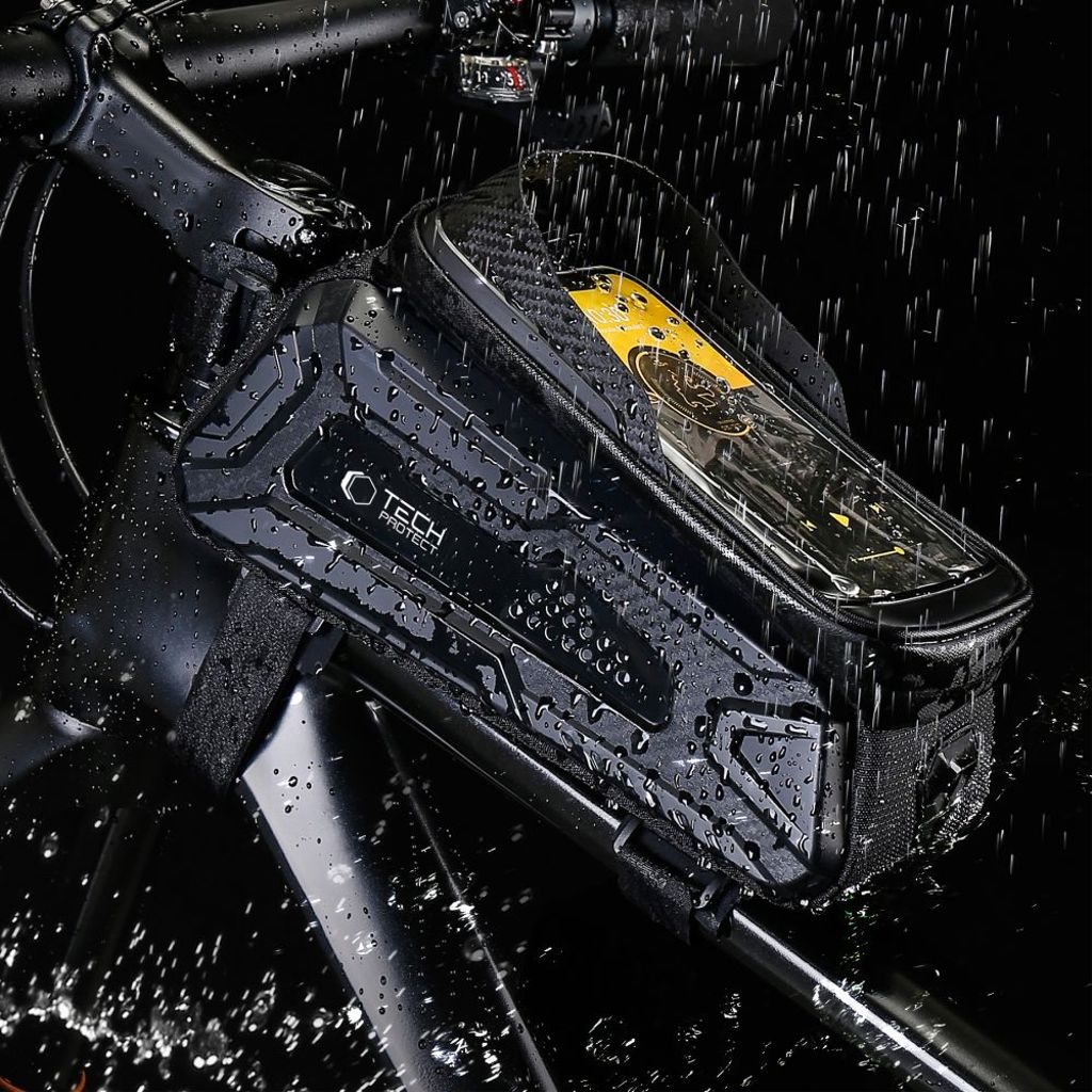 Tech-Protect V2 Bike Bag with Phone pocket 1.2l – Black