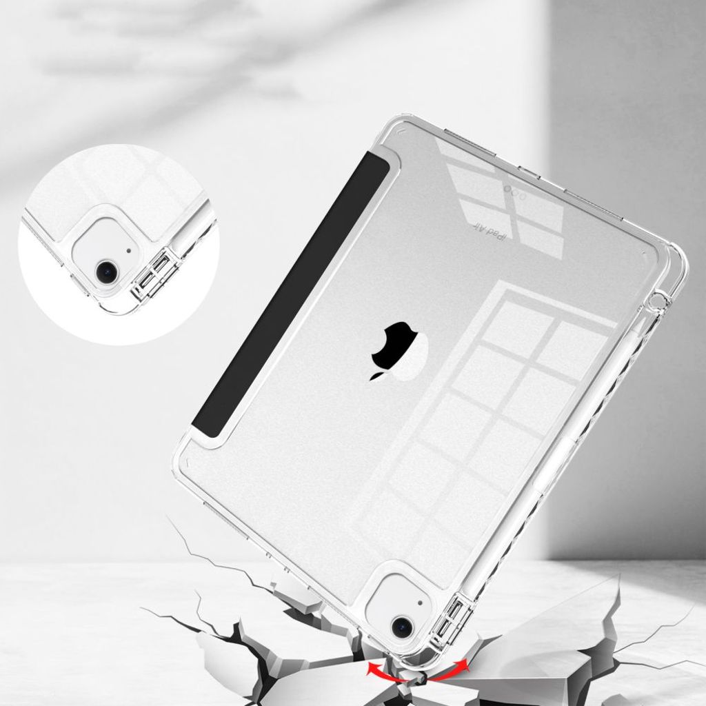 Tech-Protect SC Pen Hybrid Fodral till iPad Air 13" 2024 - Svart/Transparent