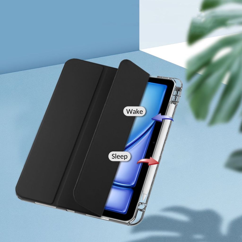 Tech-Protect SC Pen Hybrid Fodral till iPad Air 13" 2024 - Svart/Transparent