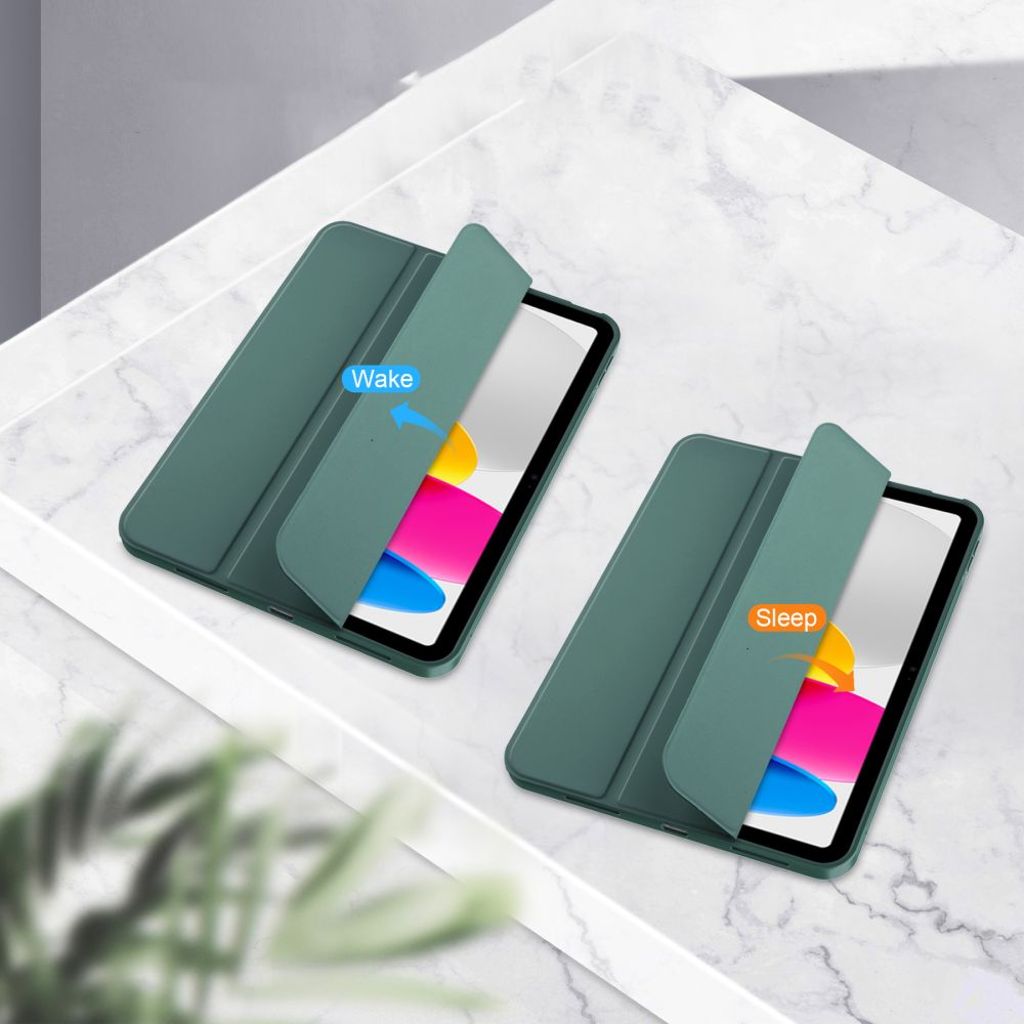 Tech-Protect SC Pen Kotelo iPad 10th Gen 2022 10.9" - Vihreä