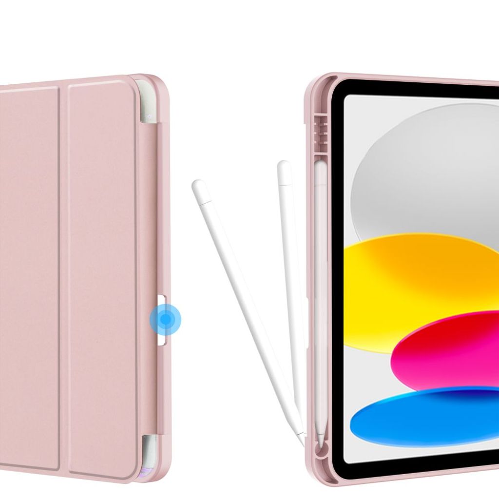 Tech-Protect SC Pen Fodral till iPad 10th Gen 2022 10.9" - Pink Marble