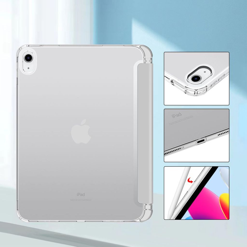 Tech-Protect SC Pen Hybrid Fodral till iPad 10th Gen 2022 10.9" - Grå