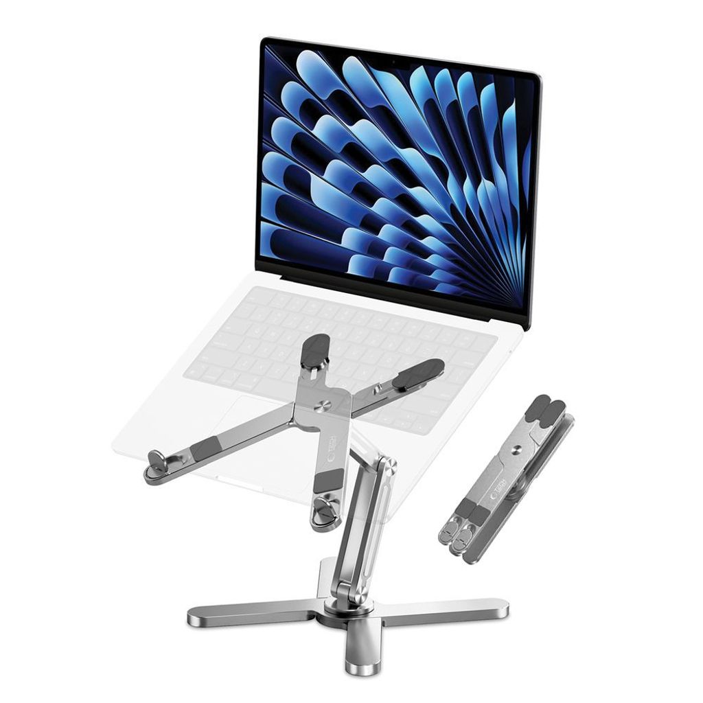 Tech-Protect ULS200 Laptop Stand Universal op til 16" – Sølv