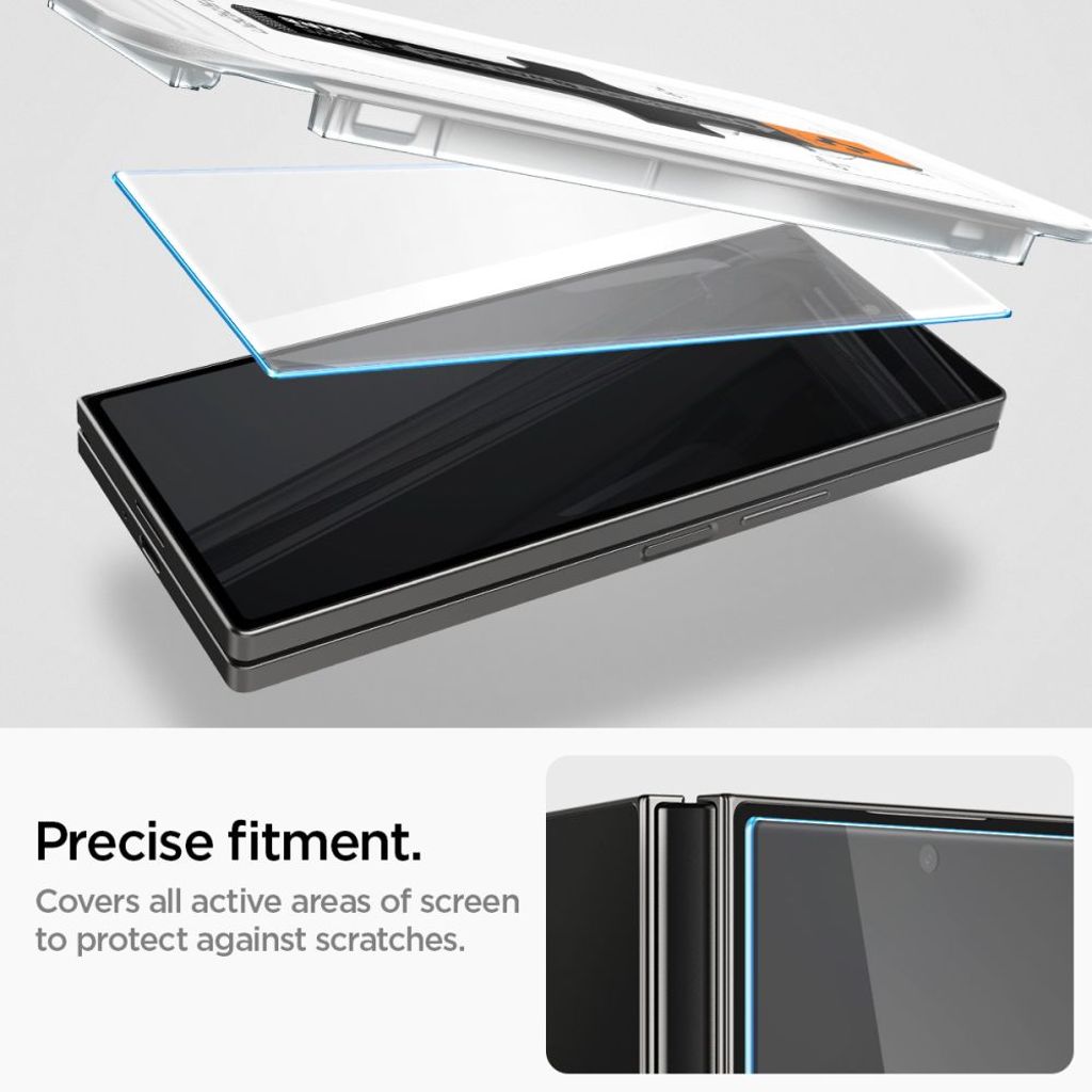 Spigen Glas.tR EZ Fit 2-Pack Skjermbeskytter til Samsung Galaxy Z Fold 6