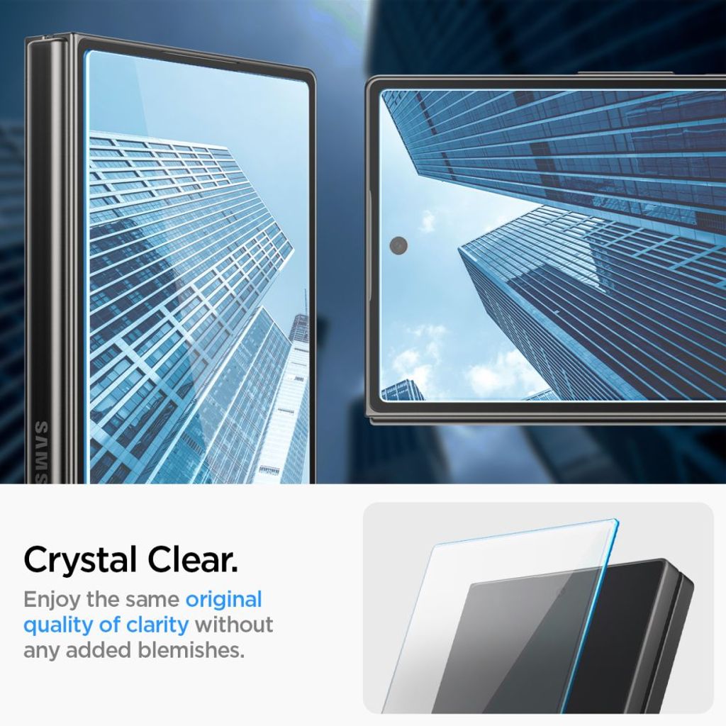 Spigen Glas.tR EZ Fit 2-Pack Skjermbeskytter til Samsung Galaxy Z Fold 6