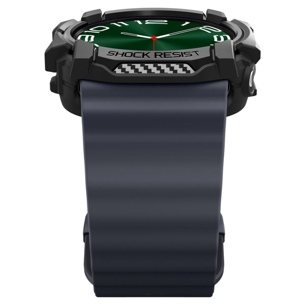 Spigen Rugged Armor Deksel til Samsung Galaxy Watch Ultra  - Svart