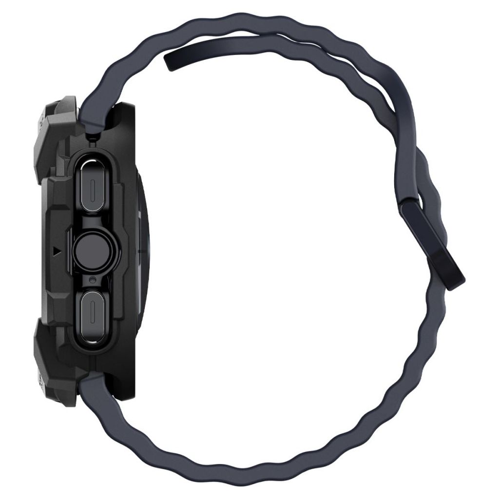 Spigen Rugged Armor Deksel til Samsung Galaxy Watch Ultra  - Svart