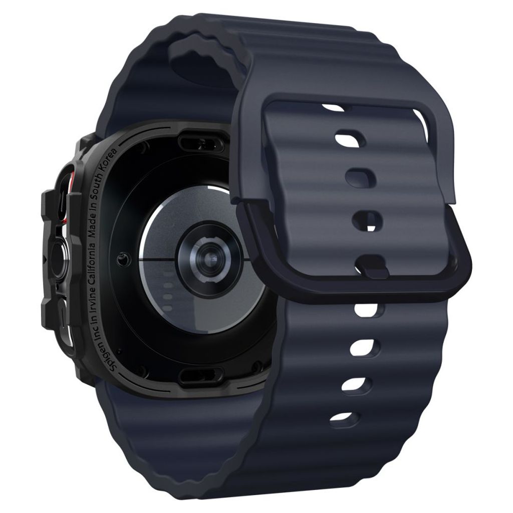 Spigen Rugged Armor Deksel til Samsung Galaxy Watch Ultra  - Svart
