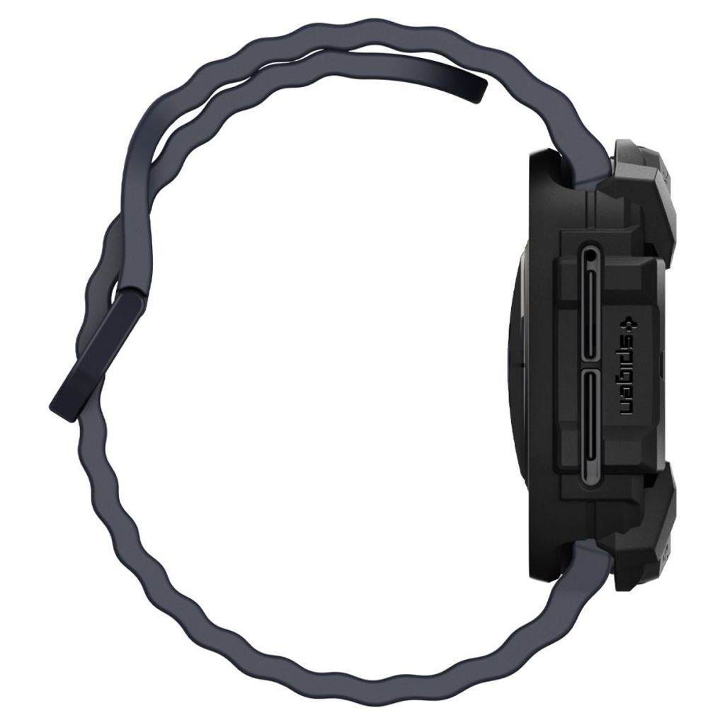 Spigen Rugged Armor Deksel til Samsung Galaxy Watch Ultra  - Svart