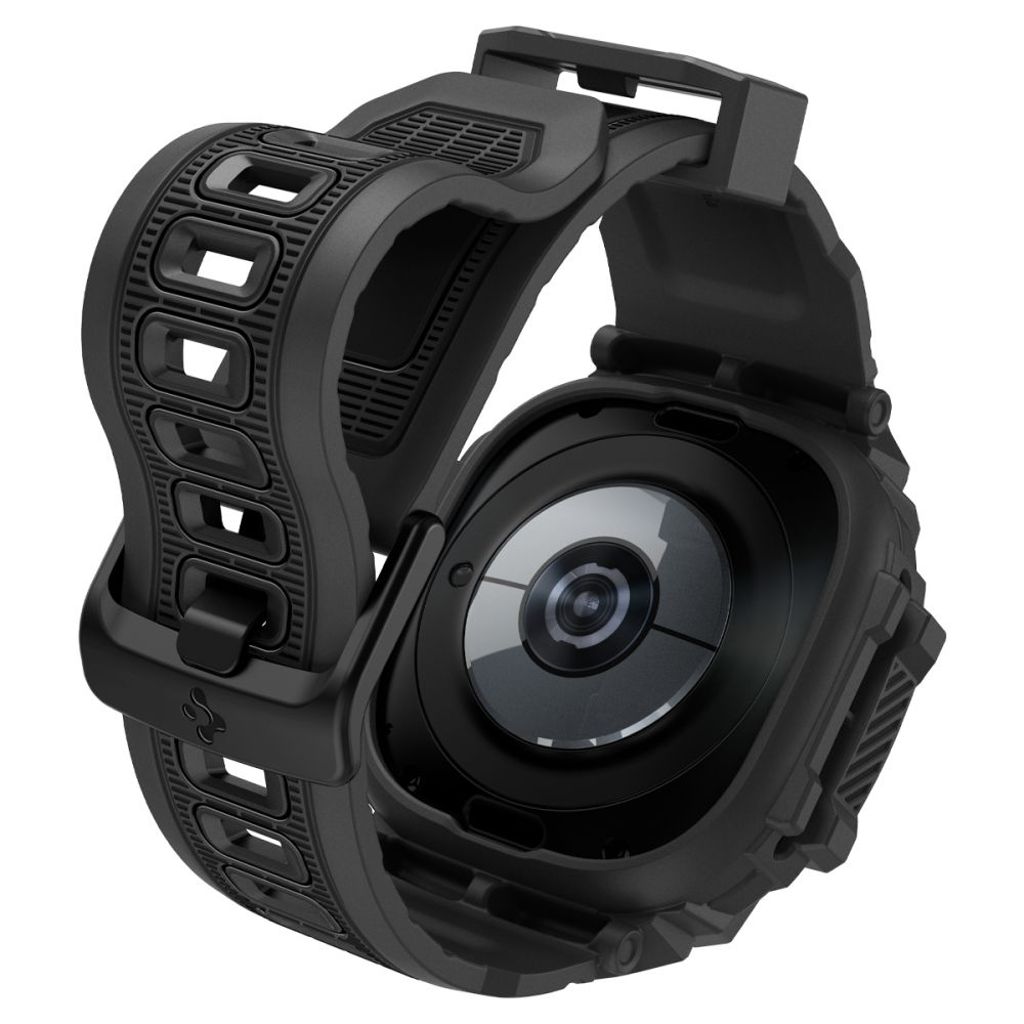 Spigen Rugged Armor Pro Klokkereim & Deksel til Samsung Galaxy Watch Ultra  - Svart