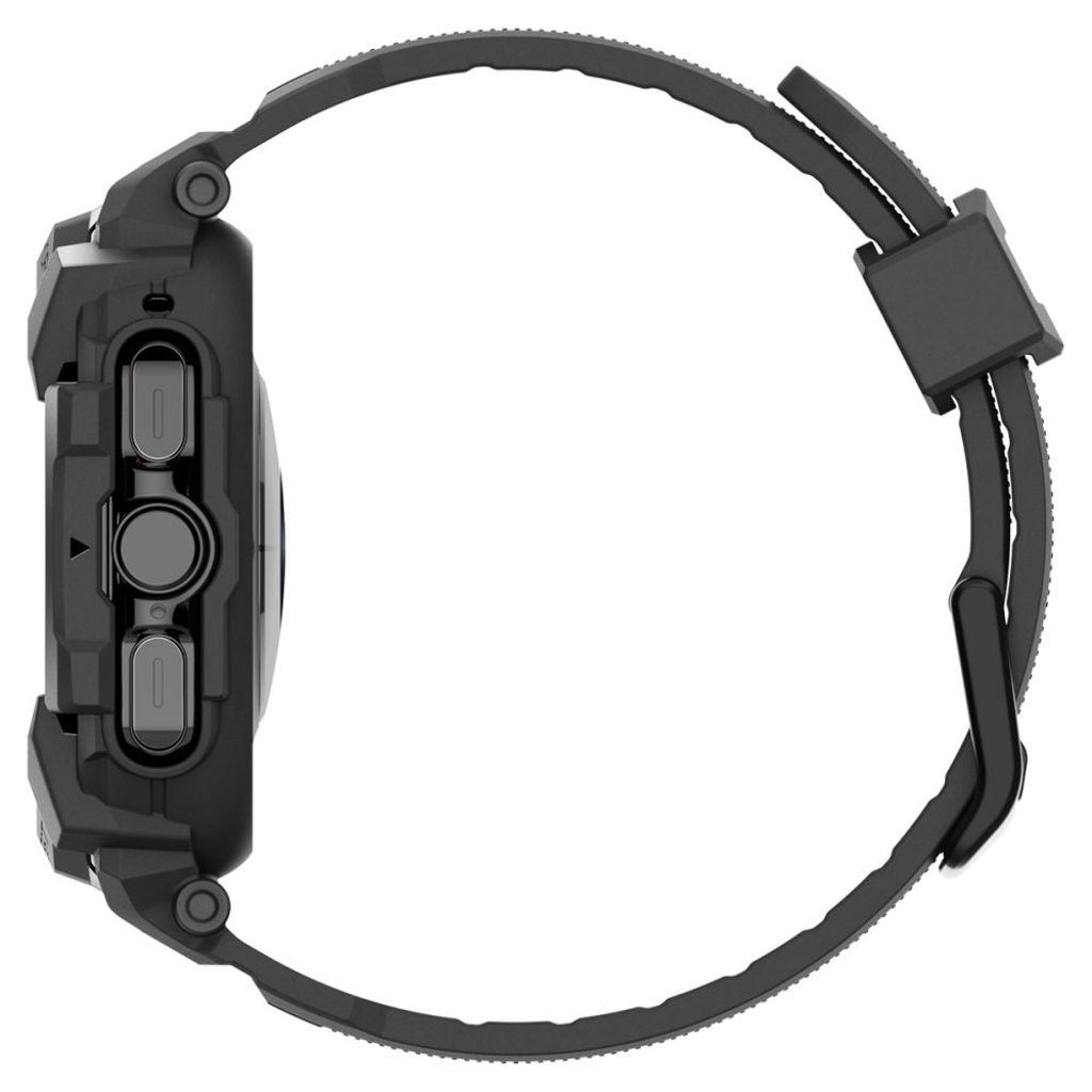 Spigen Rugged Armor Pro Klokkereim & Deksel til Samsung Galaxy Watch Ultra  - Svart