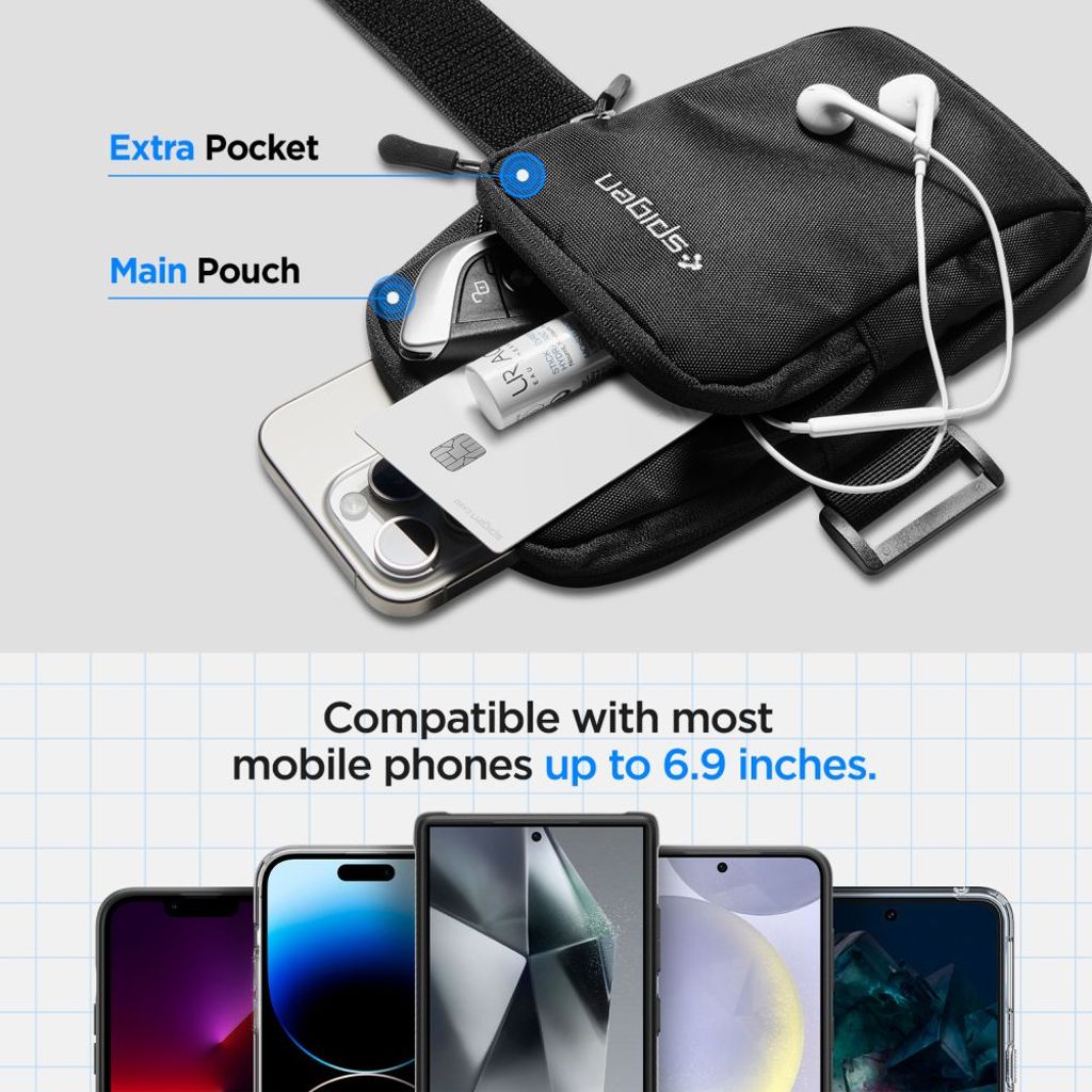 Spigen Dynamic Shield A702 Sport band – Black