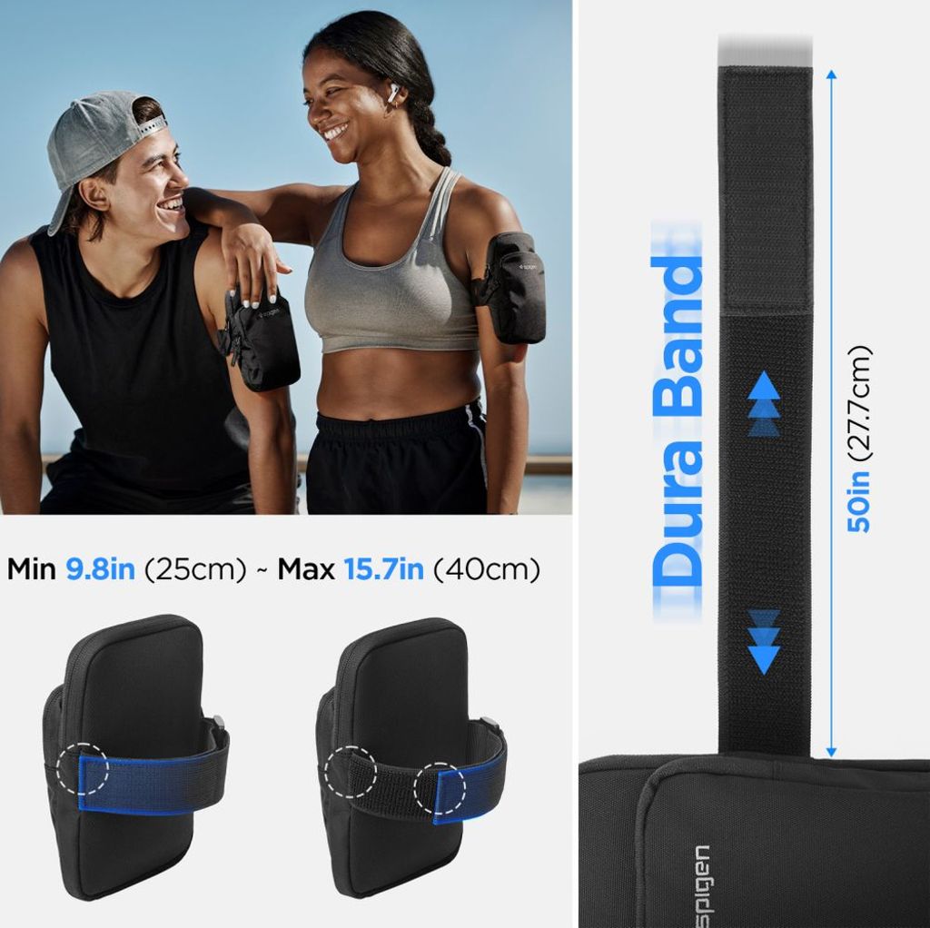 Spigen Dynamic Shield A702 Sport band – Black