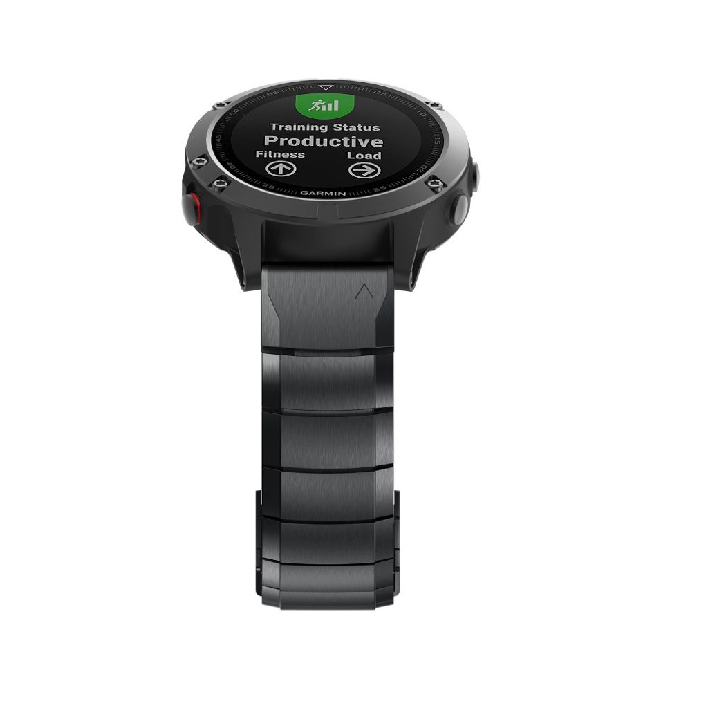 Garmin Fenix ​​​​6X Stainless Steel Watch Strap - Black