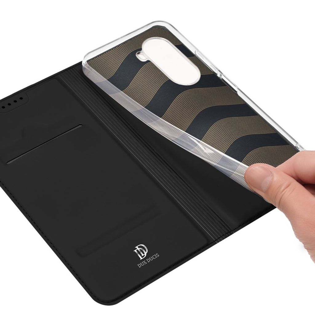 Dux Ducis Xiaomi Poco C85x 5G/Redmi A7 Pro Fodral Kortfack - Svart
