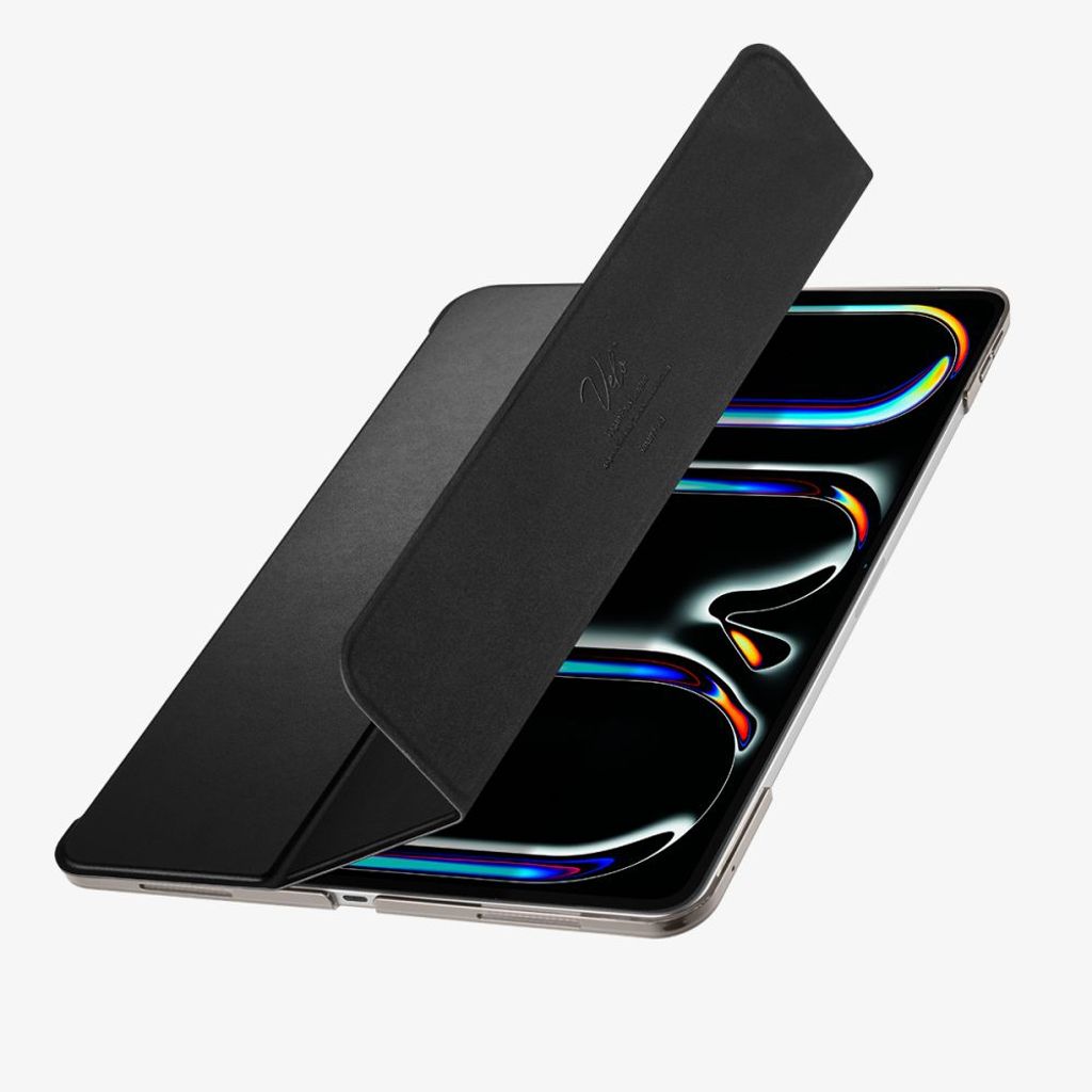 Spigen Smart Fold Kotelo iPad Pro 11" 2024 - Musta