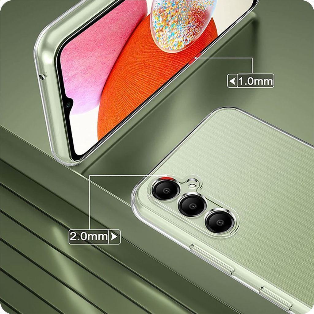 Tech-Protect FlexAir Skal till Samsung Galaxy M35 5G - Transparent