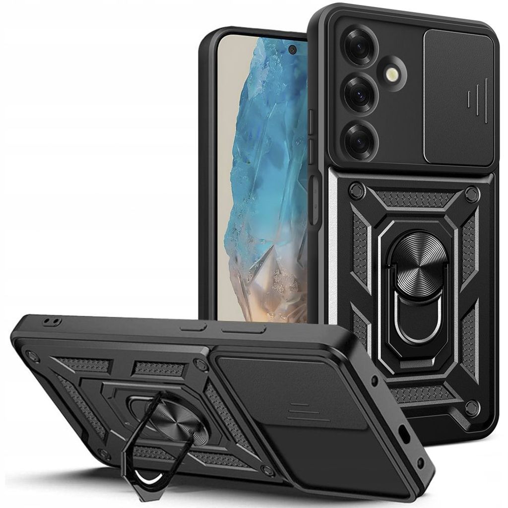 Tech-Protect Camshield Pro Skal till Samsung Galaxy M35 5G - Svart