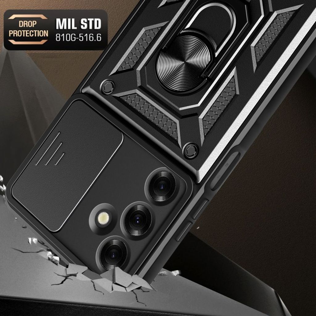 Tech-Protect Camshield Pro Skal till Samsung Galaxy M35 5G - Svart