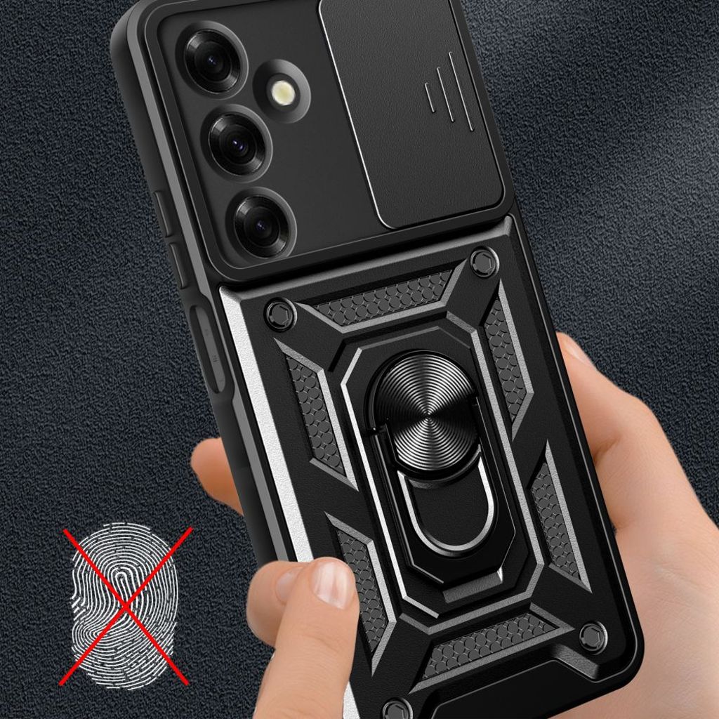 Tech-Protect Camshield Pro Skal till Samsung Galaxy M35 5G - Svart