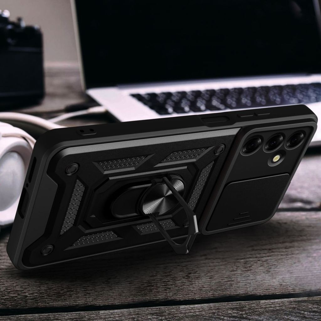Tech-Protect Camshield Pro Skal till Samsung Galaxy M35 5G - Svart