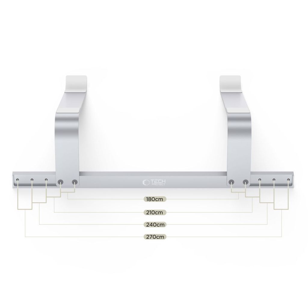 Tech-Protect ULS100 kannettavan jalusta – hopea