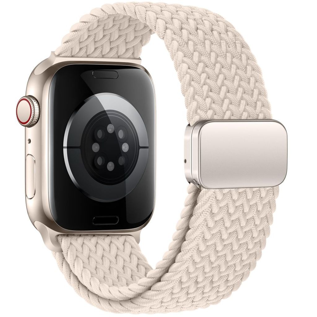 Tech-Protect Nylonmag Klokkereim til Apple Watch 42/44/45/49 mm - Beige
