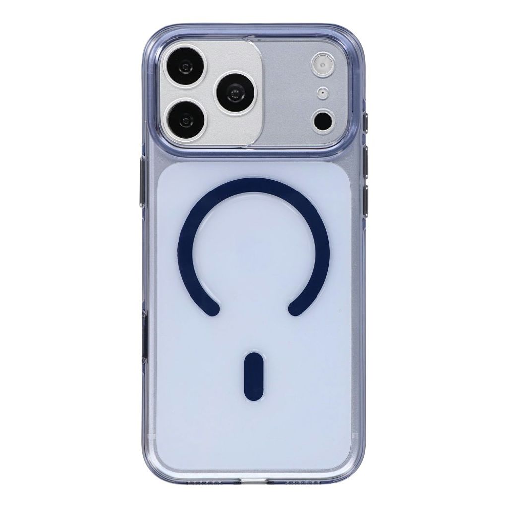 JAUCASE iPhone 18 Pro Max/17 Pro Max MagSafe Kuori - Läpinäkyvä/Sininen