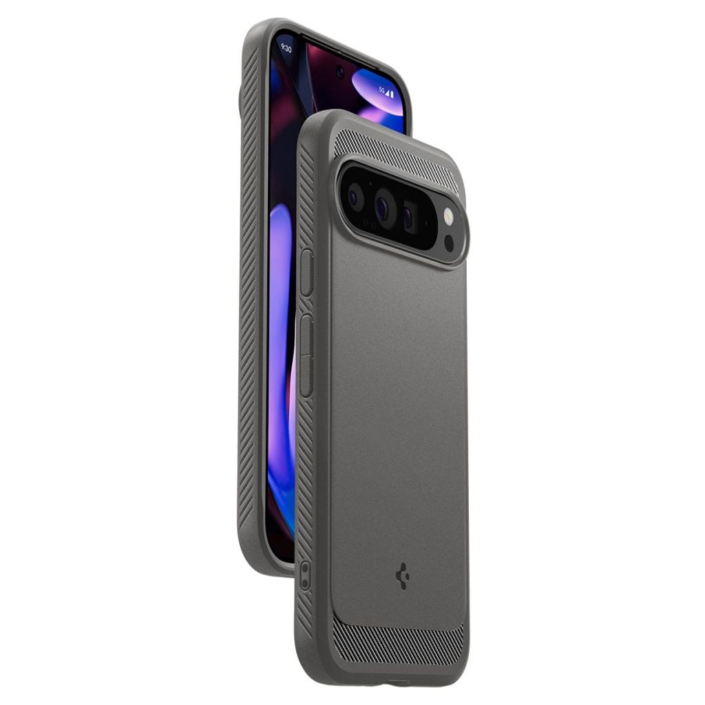 Spigen Rugged Armor Kuori Google Pixel 9 Pro XL - Harmaa