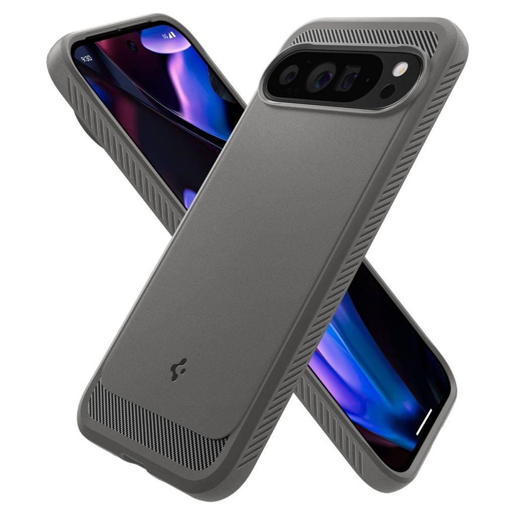 Spigen Rugged Armor Kuori Google Pixel 9 Pro XL - Harmaa