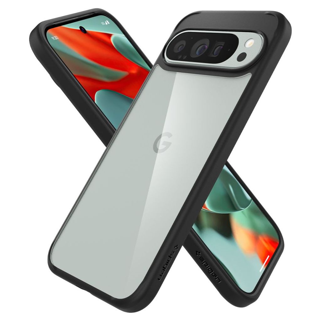Spigen Ultra Hybrid Kuori Google Pixel 9 Pro XL - Musta