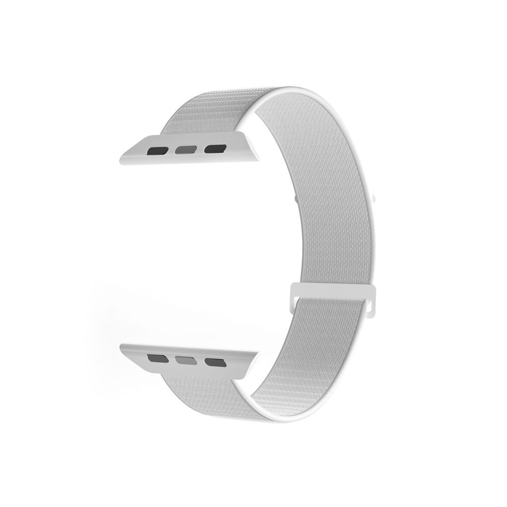 Puro Sport Nylon Kellonranneke Apple Watch 42/44/45/49mm - Valkoinen