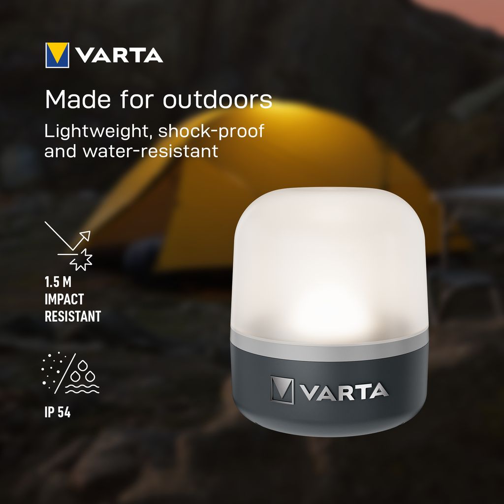 VARTA Dynamo L10RH Retkilyhty LED 50Lm Ladattava USB-C