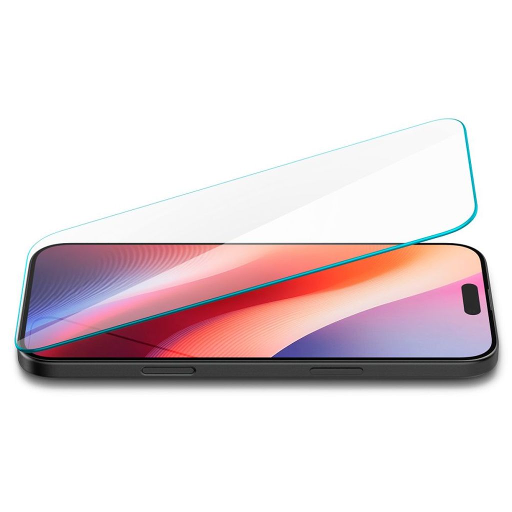 Spigen Glas.tR Slim Screen Protector for iPhone 15/16 - Transparent